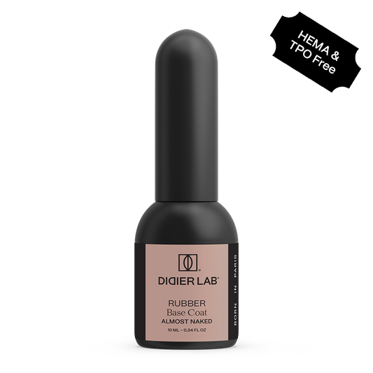 Verniz Gel, Rubber base coat, almost naked, 10ml, HEMA FREE