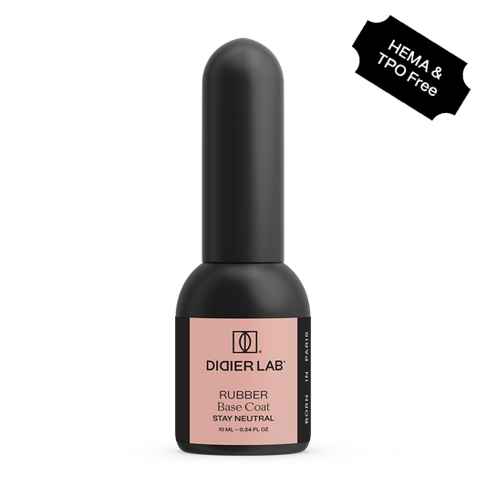 Verniz gel, Rubber base coat, stay neutral , 10ml, HEMA FREE