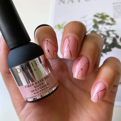 Fiber Base Gel, Nude, 10ml, HEMA FREE