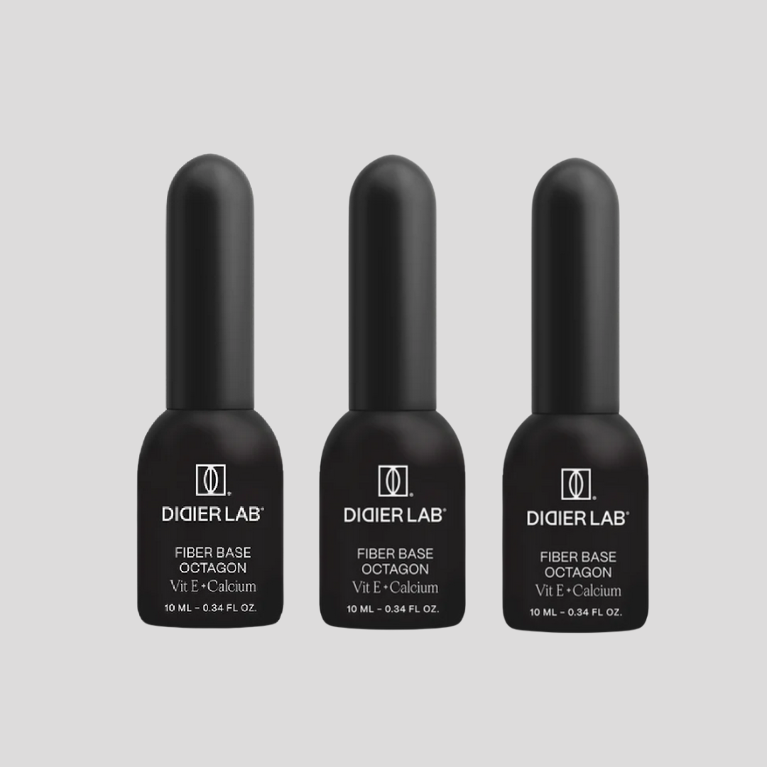 Kit 3 Bases de Fibra Octagon
