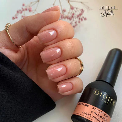 Polybase Sculpture "Didier Lab", Light Nude French, 10ml, HEMA FREE