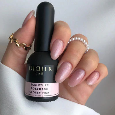 Polybase Sculpture "Didier Lab", Glossy pink, 10ml, HEMA FREE
