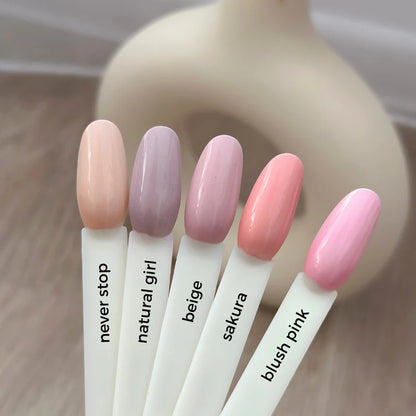 Green reactive, verniz de unhas vegan "Didier Lab", blush pink, 10ml