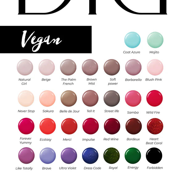Green reactive, verniz de unhas vegan "Didier Lab", ecstasy, 10ml