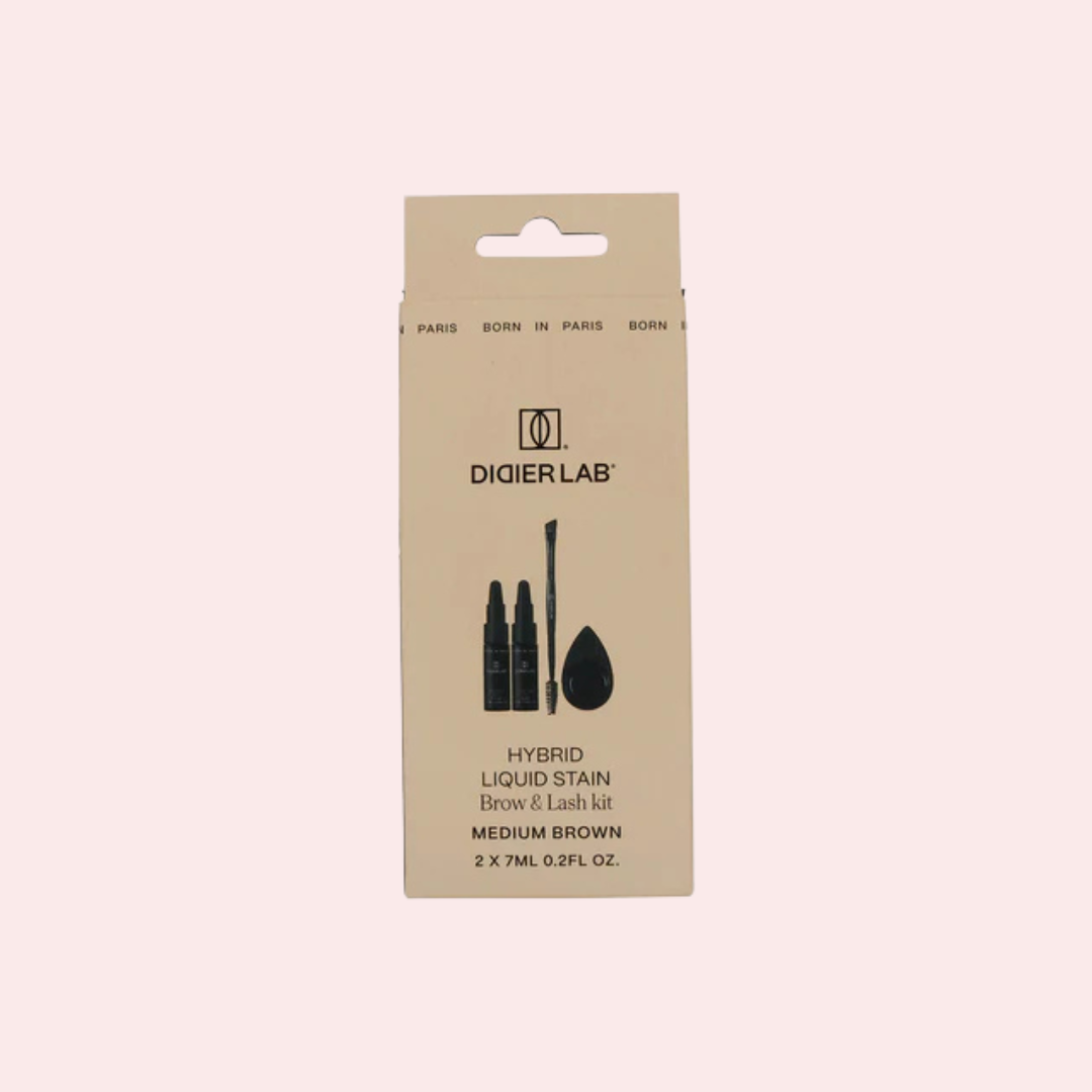 Hybrid Liquid Stain – Kit tintura nutritiva sobrancelhas e pestanas