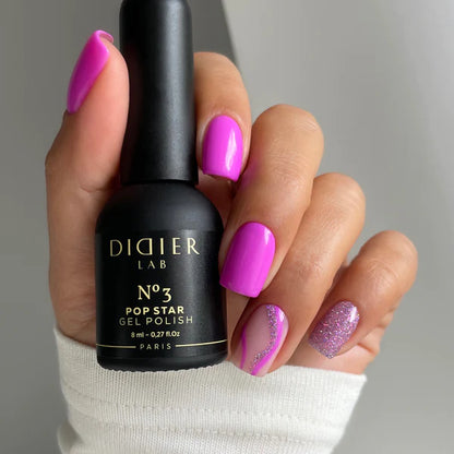 Verniz Gel "Didier Lab", POP Star, No3, 8ml, HEMA FREE