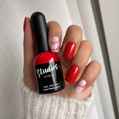 Verniz Gel "Didier Lab", Heart Beat Coral, HEMA FREE
