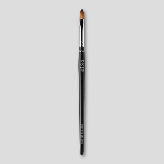 Pincel Gel "Didier Lab", No6, oval (tiger toray), 1pça