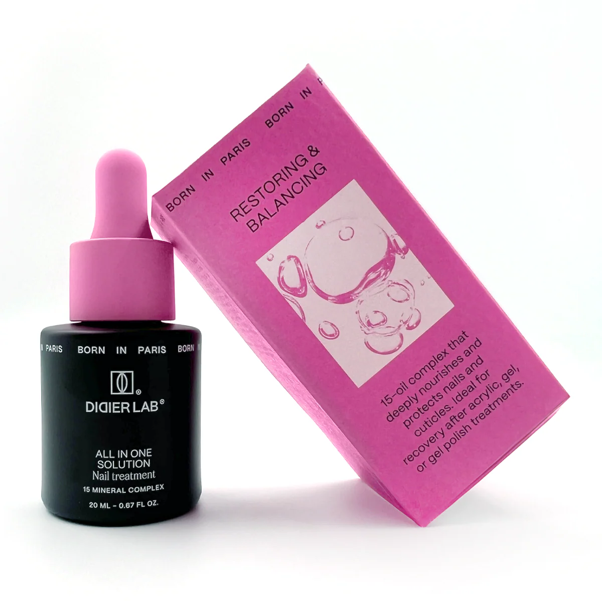 Óleo Restaurador Unhas e Cutículas "Beauté" Tudo em 1