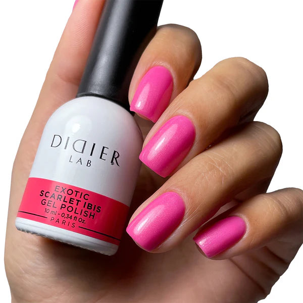 Verniz Gel "Didier Lab" Exotic Scarlet Ibis 10ml