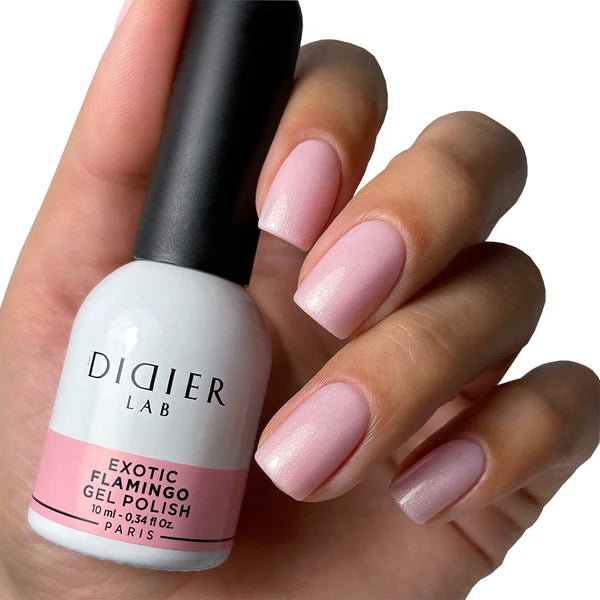Verniz Gel "Didier Lab" Exotic Flamingo 10ml, HEMA FREE