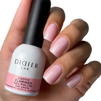 Verniz Gel "Didier Lab" Exotic Flamingo 10ml, HEMA FREE