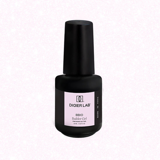 Builder Gel BBIO "Didier Lab" Pink Mask Glitter, 15ml
