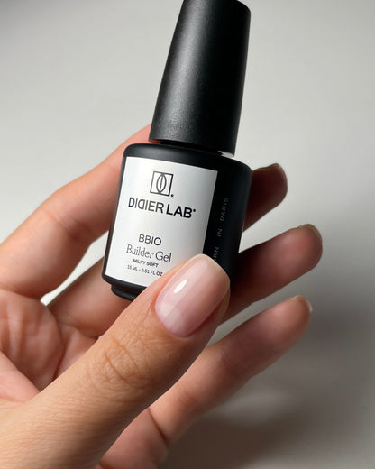 Builder Gel BBIO "Didier Lab", Milky Soft, 15ml, HEMA FREE