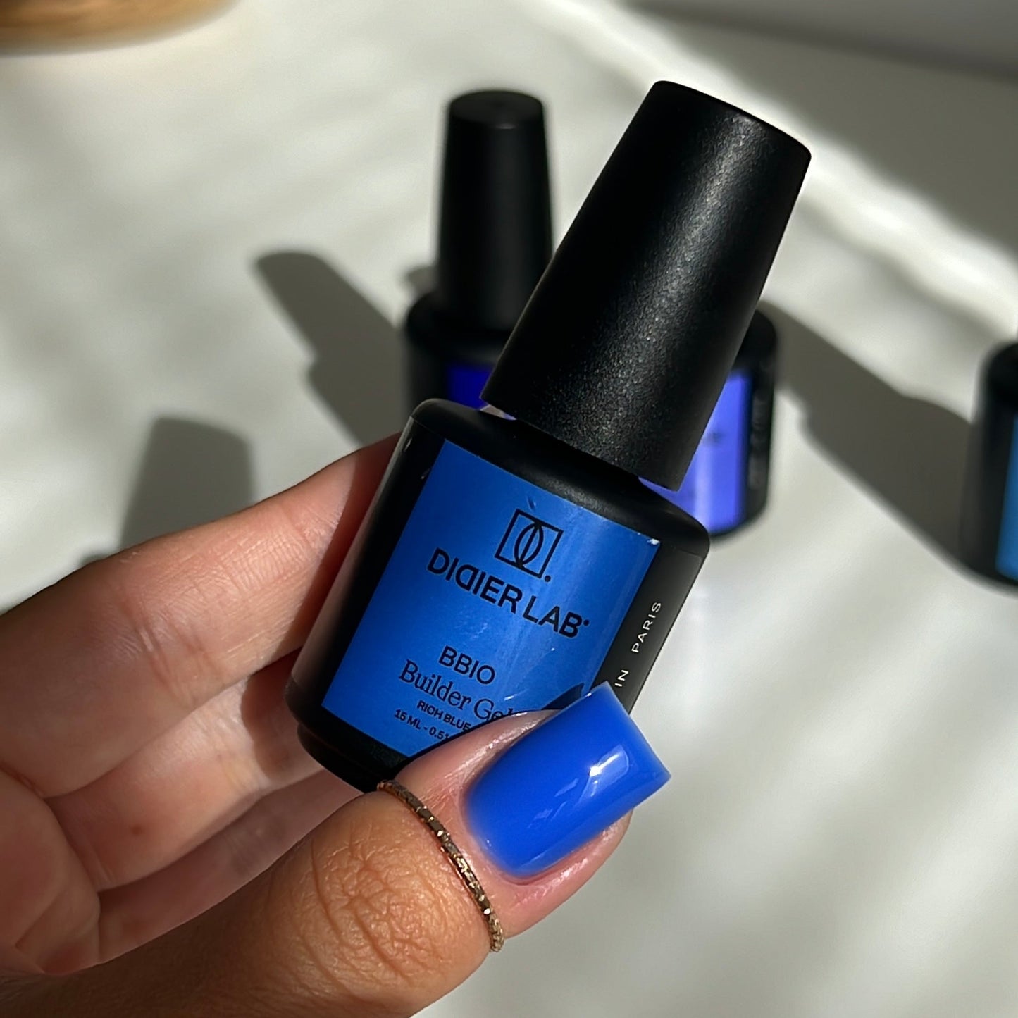 Builder Gel BBIO "Didier Lab" Rich Blue 15ml, HEMA FREE