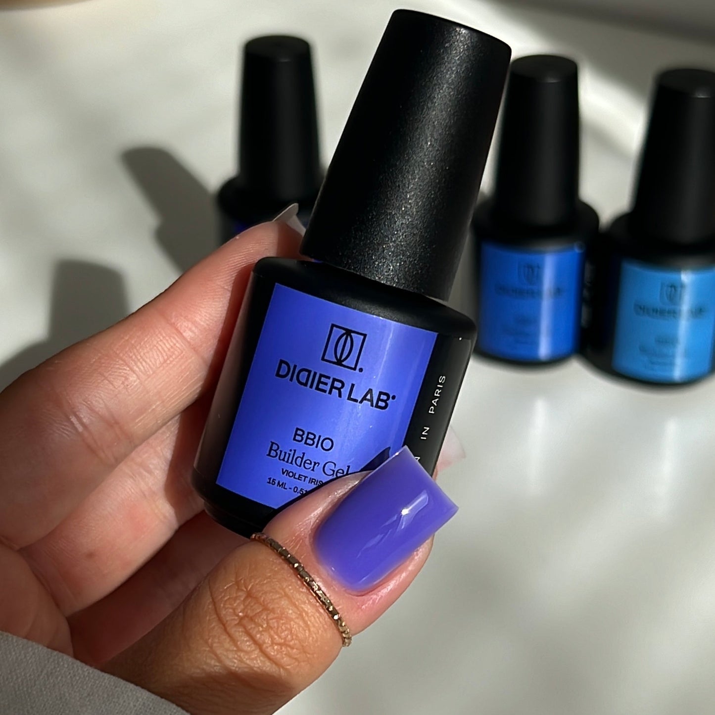Builder Gel BBIO "Didier Lab" Violet Iris, 15ml, HEMA FREE