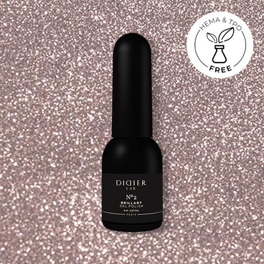 Verniz Gel "Didier Lab", Brillant, No2, 8m