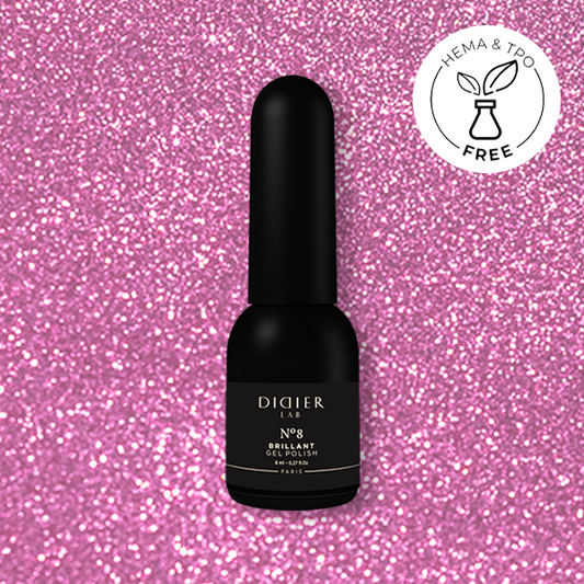 Verniz Gel "Didier Lab", Brillant, No8, 8ml