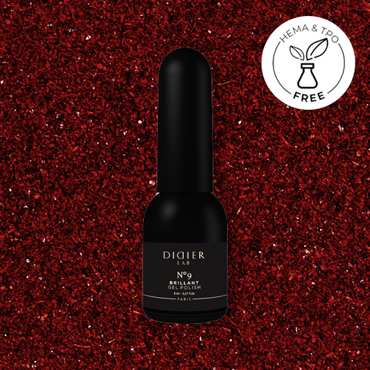 Verniz Gel "Didier Lab", Brillant, No9, 8ml