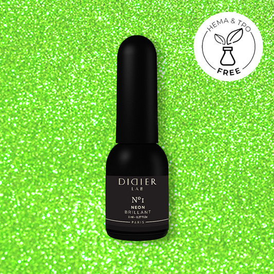 Verniz Gel "Didier Lab", Brillant NEON, No1, 8ml