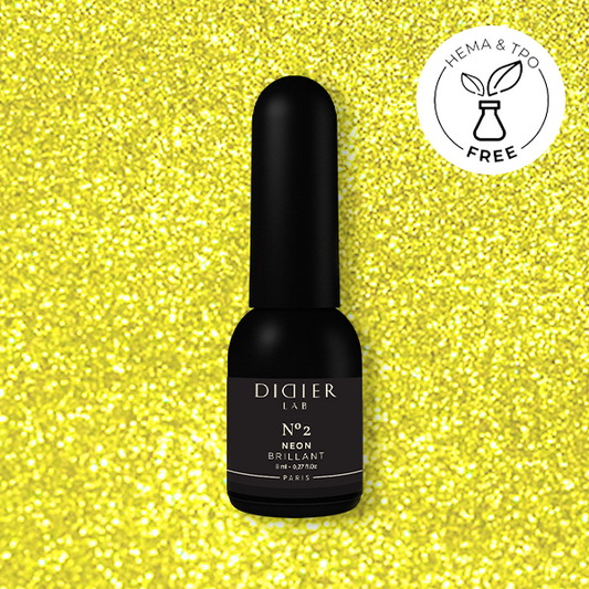 Verniz Gel "Didier Lab", Brillant NEON, No2, 8ml