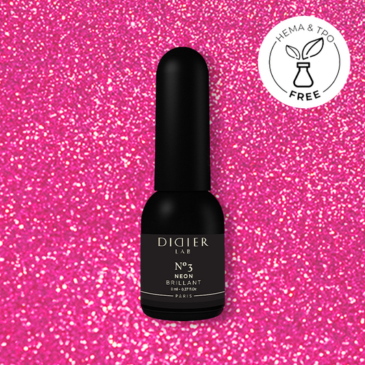 Verniz Gel "Didier Lab", Brillant NEON, No3, 8ml