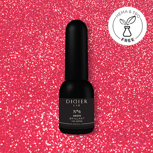 Verniz Gel "Didier Lab", Brillant NEON, No6, 8ml