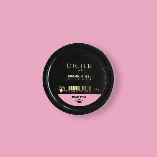 Premium Builder Gel "Didier Lab", Milky Pink , 15g
