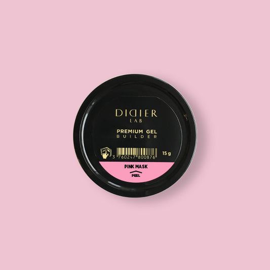 Premium Builder Gel "Didier Lab" Pink Mask , 15 g