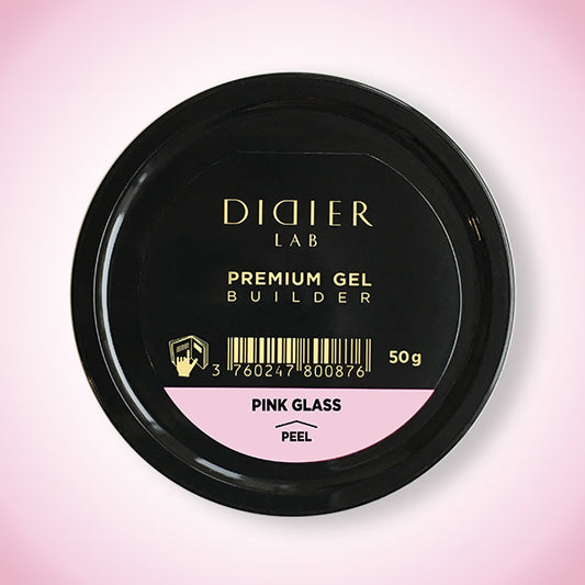 Premium Builder Gel "Didier Lab", Pink Glass, 50 g.