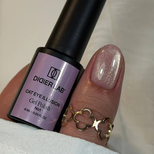Verniz gel magnético, CAT EYE ILLUSION N°1, 6 ml, Didier Lab