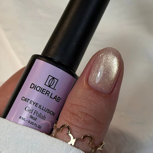 Verniz gel magnético, CAT EYE ILLUSION N°2, 6 ml, Didier Lab