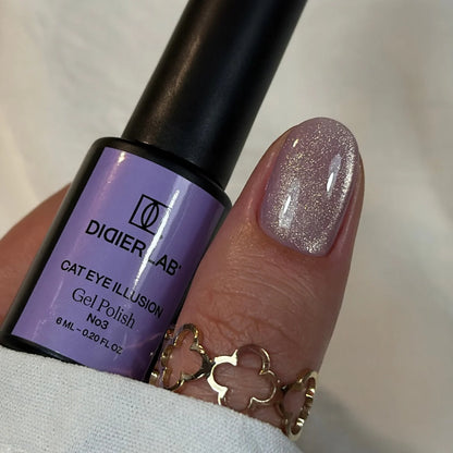 Verniz gel magnético, CAT EYE ILLUSION N°3, 6 ml, Didier Lab