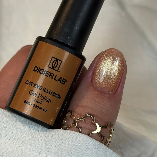 Verniz gel magnético, CAT EYE ILLUSION N°4, 6 ml, Didier Lab