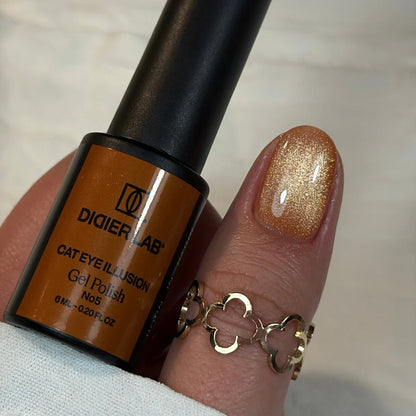 Verniz gel magnético, CAT EYE ILLUSION N°5, 6 ml, Didier Lab