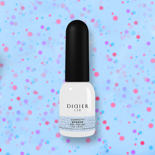 Verniz Gel "Didier Lab", Confetti, Bonbon 10ml