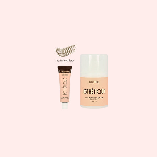 Mini conjunto "Didier Lab Esthétique" para colorir sobrancelhas