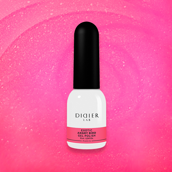 Verniz Gel "Didier Lab" Exotic Angry bird 10ml, HEMA FREE