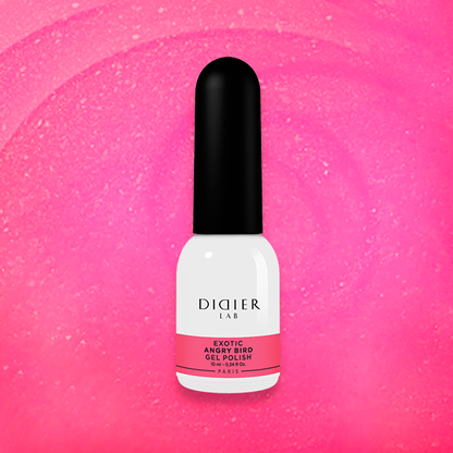 Verniz Gel "Didier Lab" Exotic Angry bird 10ml, HEMA FREE