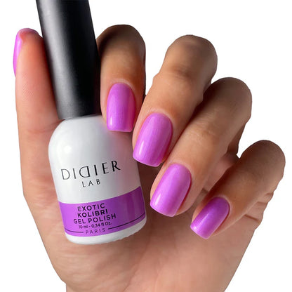 Verniz Gel "Didier Lab" Exotic Kolibri 10ml, HEMA FREE