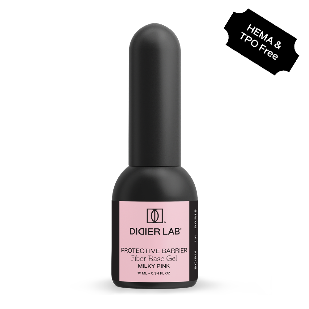 Fiber Base Gel, Milky Pink, 10ml, HEMA FREE