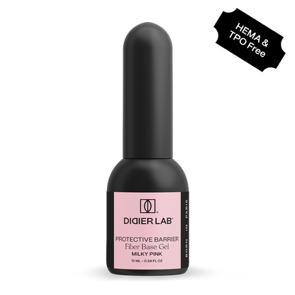 Fiber Base Gel, Milky Pink, 10ml, HEMA FREE
