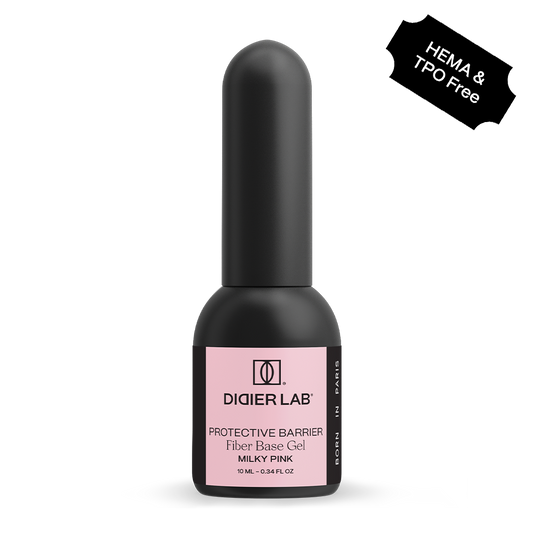 Fiber Base Gel, Milky Pink, 10ml, HEMA FREE