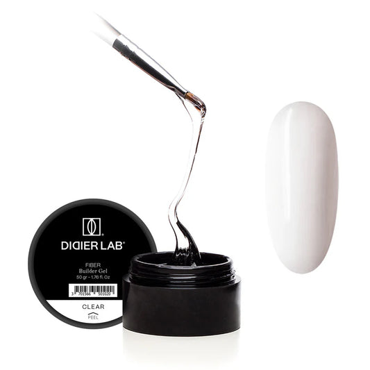 Fiber builder gel "Didier Lab", Clear, 50gr, HEMA FREE