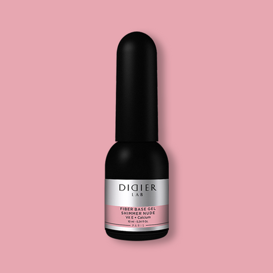 Fiber Base Gel, Shimmer Nude, 10ml