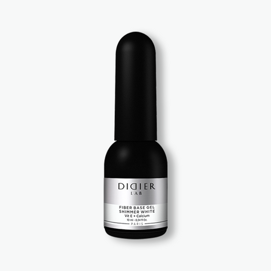 Fiber Base Gel, Shimmer White, 10ml