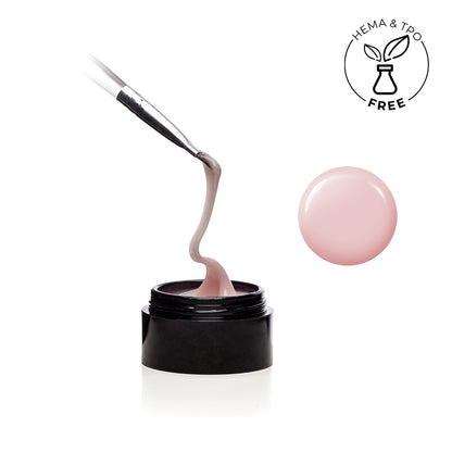 Fiber builder gel "Didier Lab", Soft Pink, 50gr, HEMA FREE