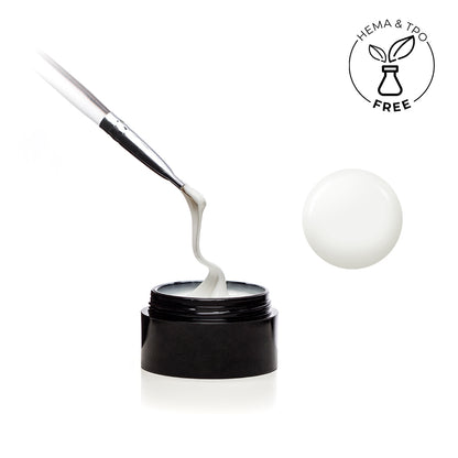 Fiber builder gel "Didier Lab", Soft white, 50gr, HEMA FREE