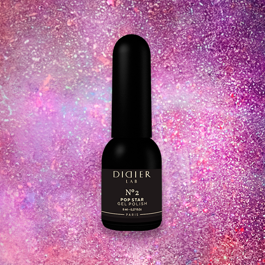 Verniz Gel "Didier Lab", POP Star, No2, 8ml, HEMA & TPO Free