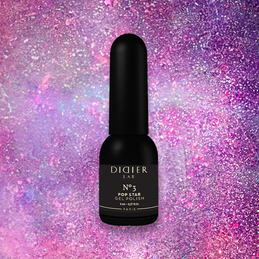 Verniz Gel "Didier Lab", POP Star, No3, 8ml, HEMA & TPO Free